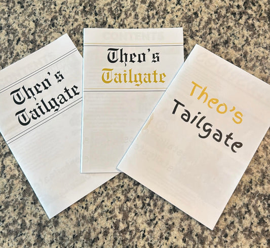 All 3 Theo's Tailgate Magazines